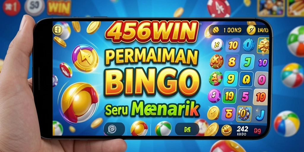 Tampilan permainan Bingo seru di 456WIN dengan fitur interaktif.