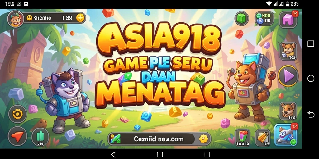 Tampilan gameplay ASIA918 yang menampilkan tantangan Puzzle seru.