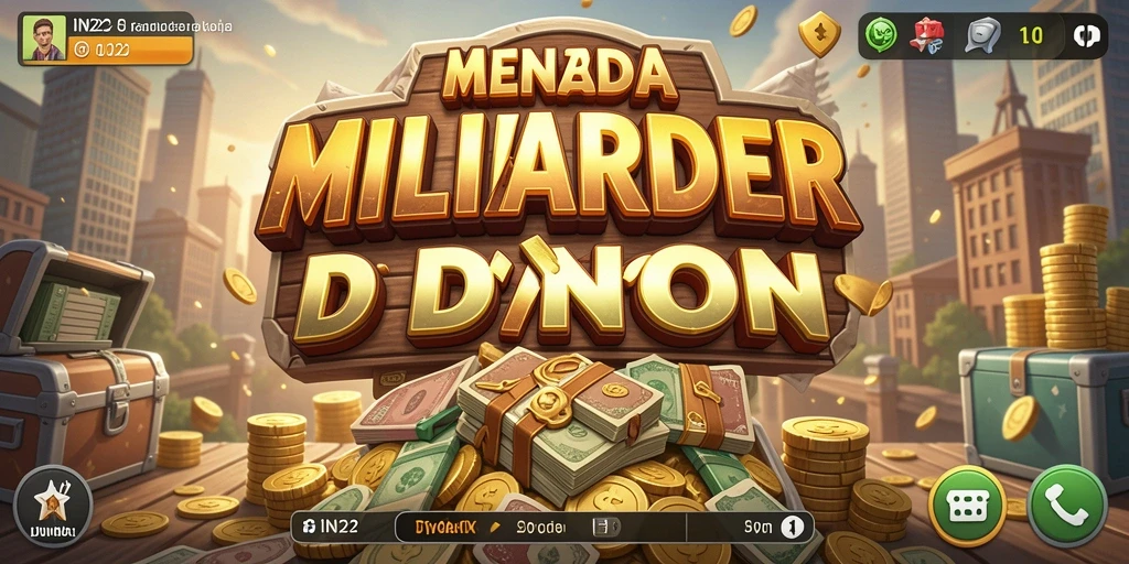Tangkapan layar utama yang menampilkan gameplay Tycoon yang seru.