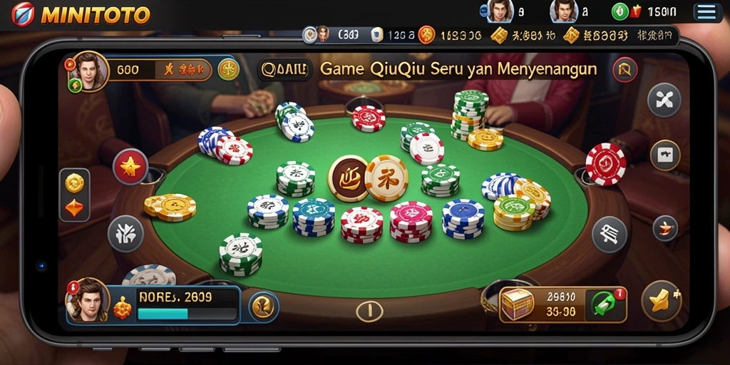 Tampilan gameplay seru di MINITOTO dengan pemain yang berkompetisi.