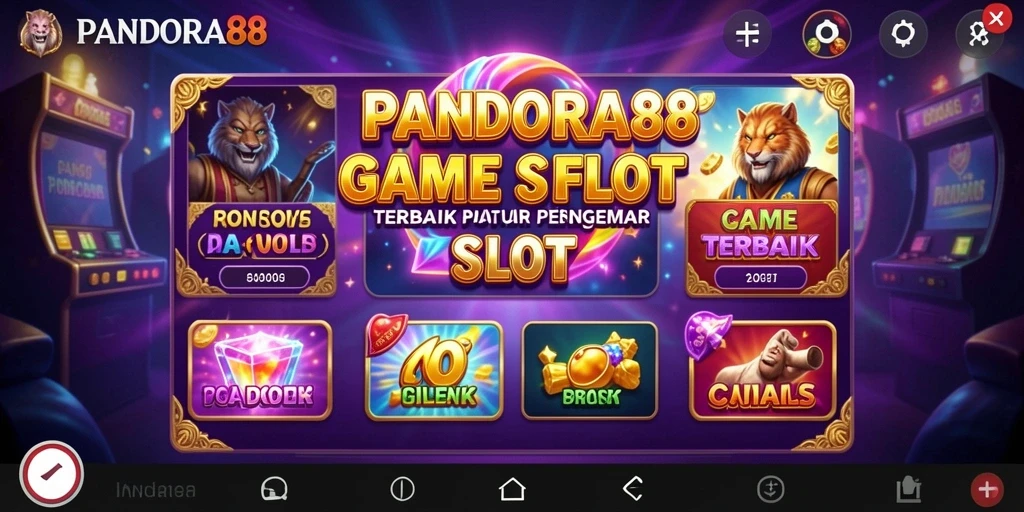Screenshot gameplay PANDORA88 yang menampilkan keseruan permainan Slot.