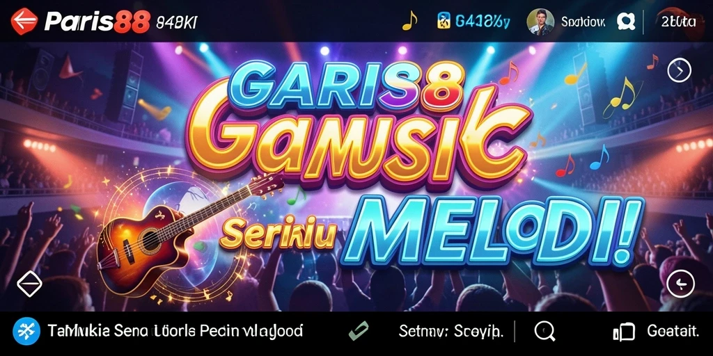 Screenshot gameplay PARIS88 menampilkan aksi seru dalam bermain musik.