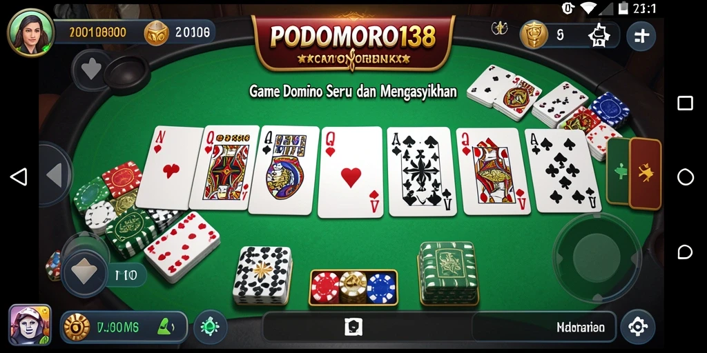 Tampilan gameplay seru dan menarik dari PODOMORO138.
