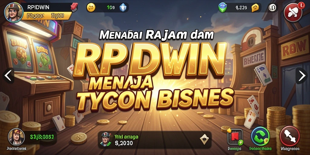 Tampilan memukau dalam gameplay Tycoon RPIDWIN.