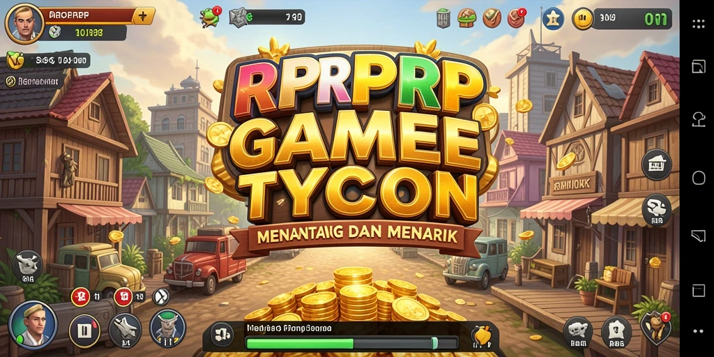 Tampilan gameplay RPRPRP yang menarik dan interaktif untuk pengalaman Tycoon.