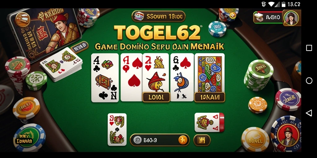 Tampilan gameplay yang seru dalam TOGEL62 dengan berbagai mode permainan.
